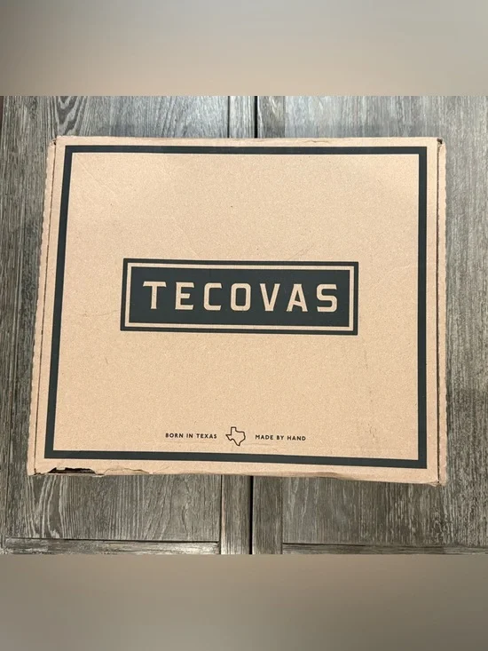 TECOVAS Dark Brown The Earl Roper Boots Sz(13) - Picture 2 of 8